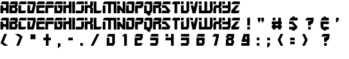 Mars Police font