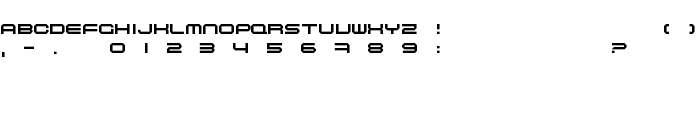 Maschinen Extended font