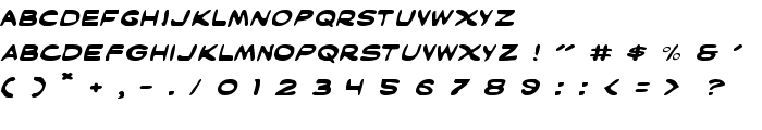 Masked Marvel Expanded font