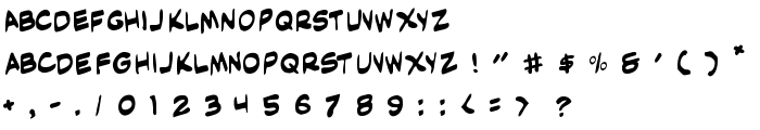 Masked Marvel Rotate font