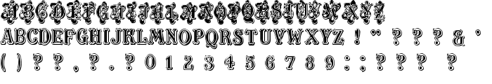 Masquerade font