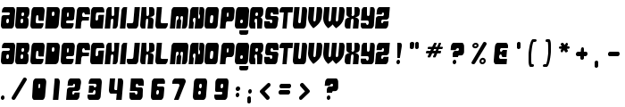 MassiveRetaliation-Regular font