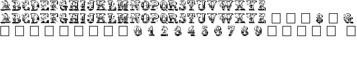 MaxInitiale font