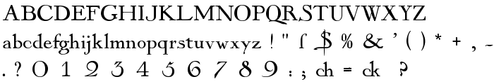 Mayflower Antique font