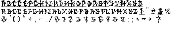 MB Alien Report 72 font