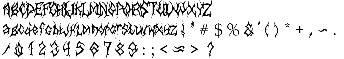 MB-Arcane font