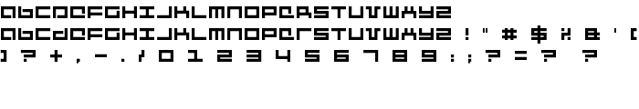 Mecha font