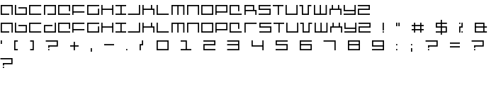 Mechanic font