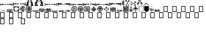 MedievalDingbats font