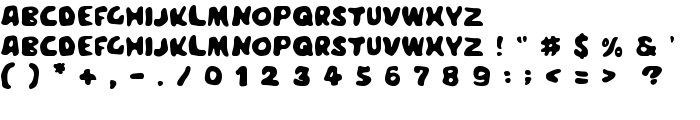 Meegoreng font