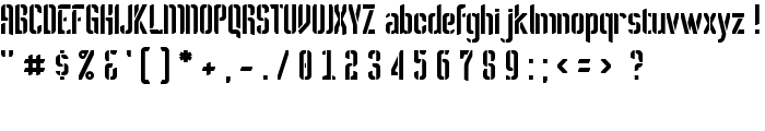 Melbylon font