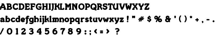 Merkin font