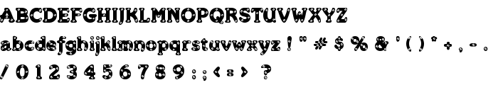 Merkin Skroo font