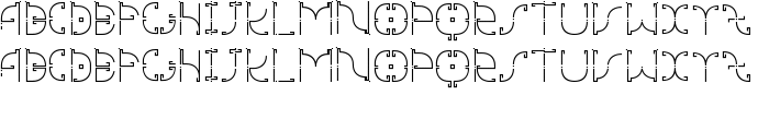 mesomorph font