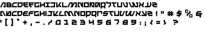 Metal Storm font