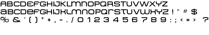 MetroDF font