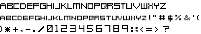 Metroid Prime: Hunters TTF font