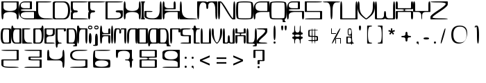 MetroSlum Jkt002 erc 2006 font