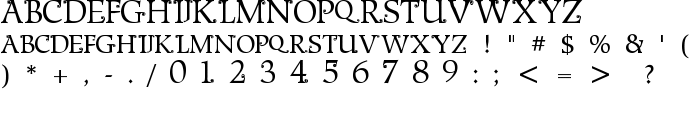 Metshige Normal font