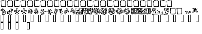 Mexican Ornaments font