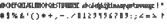 Microbe Collegiate AOE font