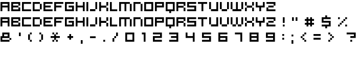 microN55 font