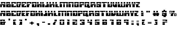 Micronian Laser font