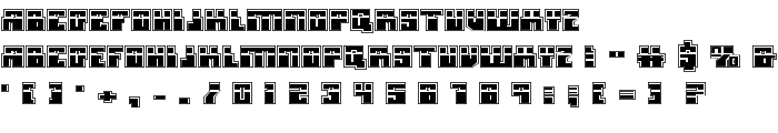 Micronian Laser Academy font
