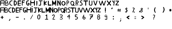 Milho Cozido font