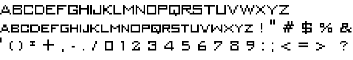MiniKongo font