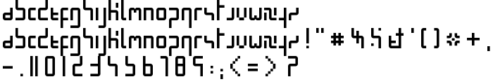 minimal-pixel pixel font
