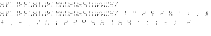 Minisystem-Regular font