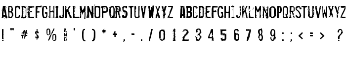 MISPROJE font