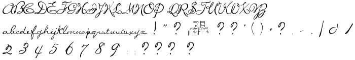 Miss Brooks font