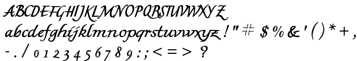 MKBritishWriting font