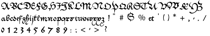 MKantzley font