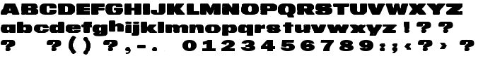 MKaputt-Expanded font