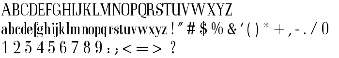 MKorsair font