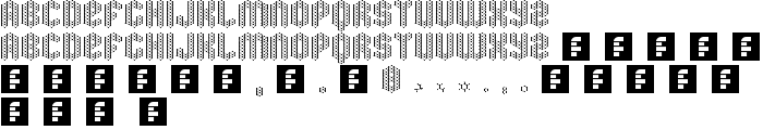 molecular complex 1 font