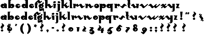 MondoRedondo font