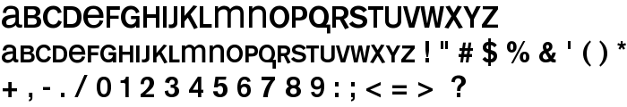 MonoAlphabet Regular font