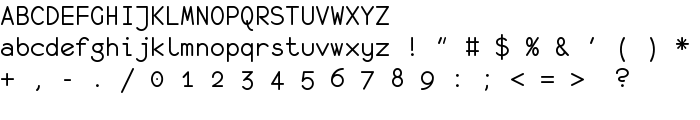 monofur font