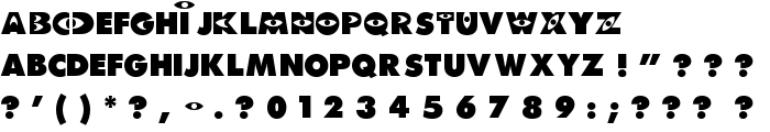 Monster-AG font