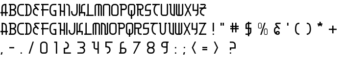 Moon Dart font