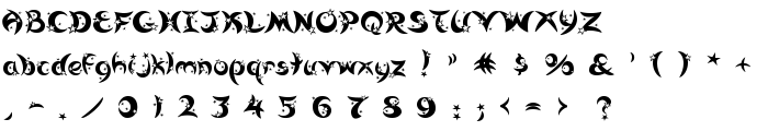 Moonstar font