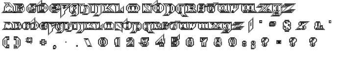 Morbid Fixation font