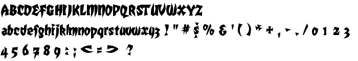 Mortal Kombat 5 font