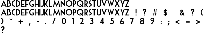 Mouse Deco font