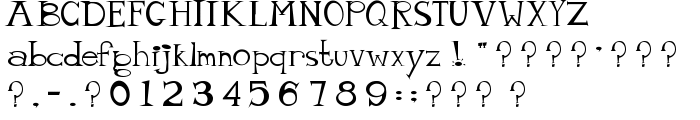 mister tate font