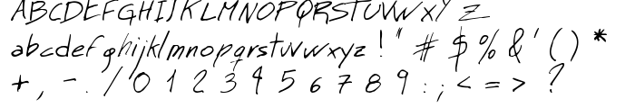 MT Matto Script Normal font